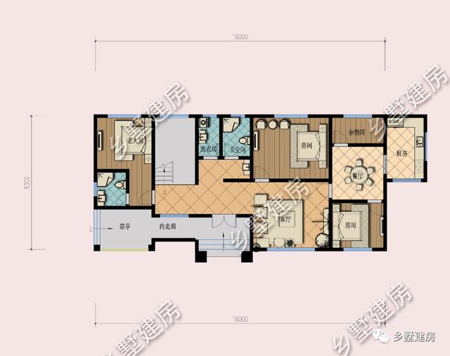 農(nóng)村自建房設(shè)計(jì)圖，設(shè)計(jì)非常新穎，外觀大氣，內(nèi)在古樸，非常有格調(diào)