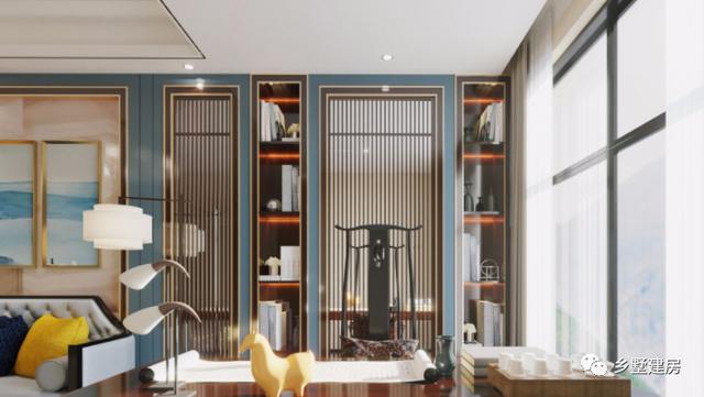 農(nóng)村二層小別墅設(shè)計(jì)圖，外觀清新淡雅，非常精致