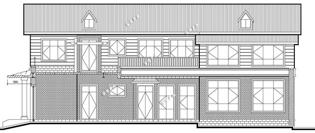 二層美式民宅設(shè)計(jì)圖，功能設(shè)計(jì)齊全，根據(jù)住戶需求設(shè)計(jì)