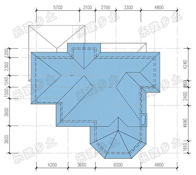 美式鄉(xiāng)村復(fù)古風(fēng)別墅設(shè)計圖，沉穩(wěn)優(yōu)雅，舒展大氣，不錯的建房參考