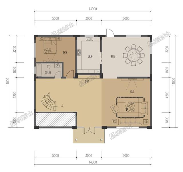 三層歐式別墅設(shè)計圖，既有恢弘大氣的外觀，又有清新自然的質(zhì)感