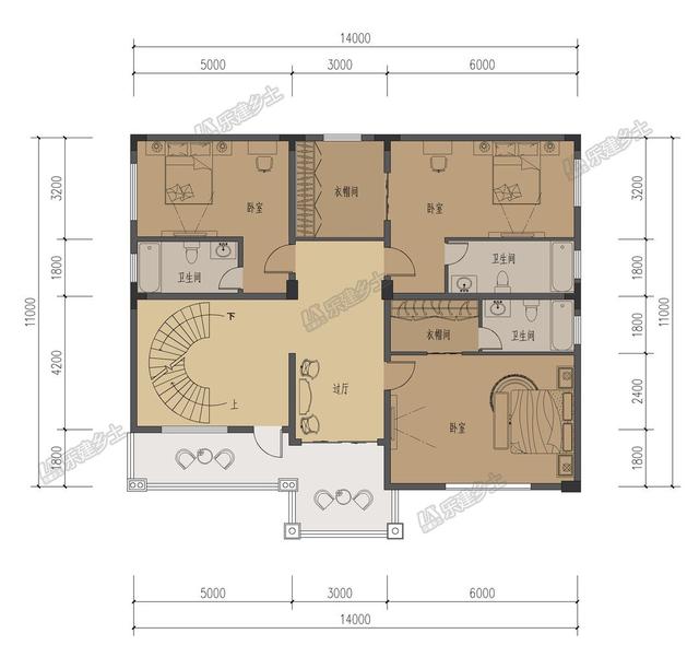 三層歐式別墅設(shè)計圖，既有恢弘大氣的外觀，又有清新自然的質(zhì)感