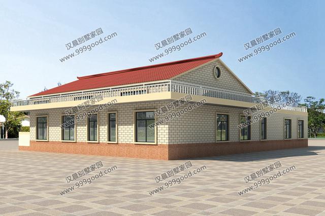 3款一層農(nóng)村別墅設(shè)計(jì)圖，大氣的戶型結(jié)構(gòu)，生活功能齊全