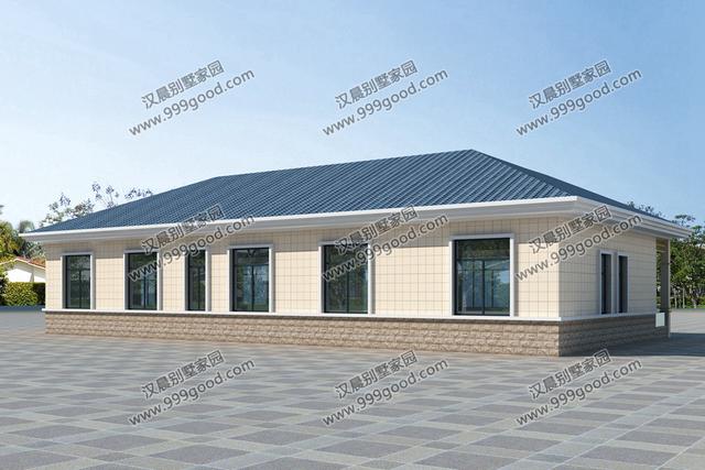 3款一層農(nóng)村別墅設(shè)計(jì)圖，大氣的戶型結(jié)構(gòu)，生活功能齊全