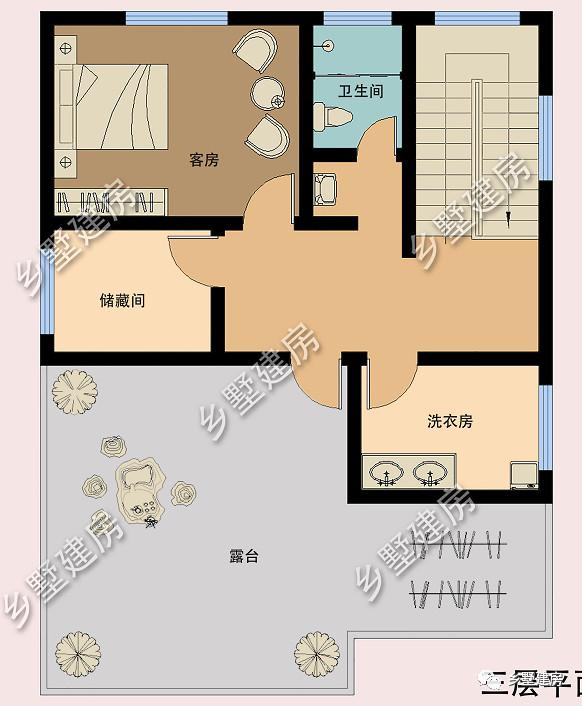 現(xiàn)代風(fēng)格農(nóng)村三層別墅設(shè)計(jì)圖，人人都贊嘆：這真是太漂亮了！