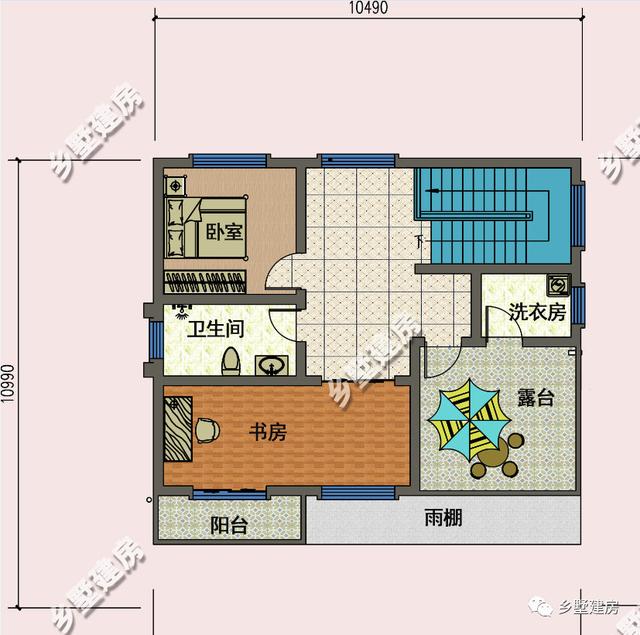建房案例中最常見(jiàn)的小別墅設(shè)計(jì)圖，耀眼奪目，落落大方