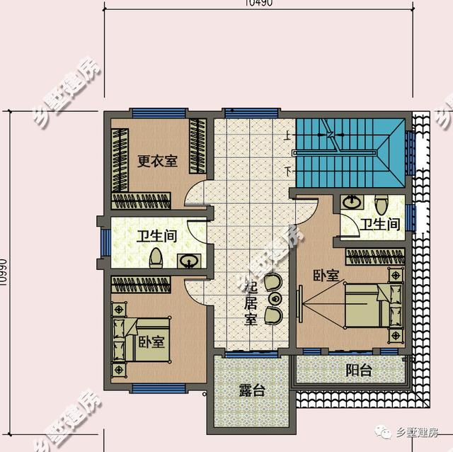 建房案例中最常見(jiàn)的小別墅設(shè)計(jì)圖，耀眼奪目，落落大方