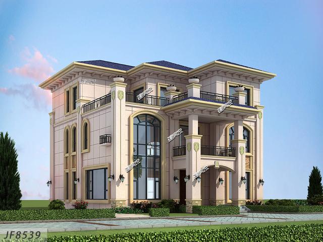 這款三層中式別墅，非常的接地氣，戶型方正大氣帶來(lái)大大的生活享受