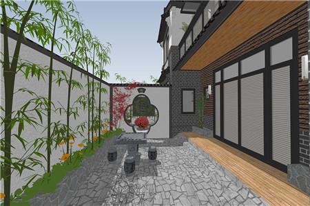 想建二層農(nóng)村自建房，有這款新中式別墅設(shè)計圖就夠了