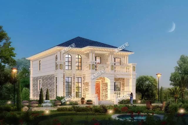 10X13米二層別墅設(shè)計(jì)圖，外觀精美，居住舒適，享受平淡的幸福