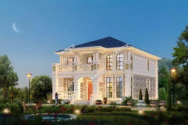 10X13米二層別墅設(shè)計(jì)圖，外觀精美，居住舒適，享受平淡的幸福