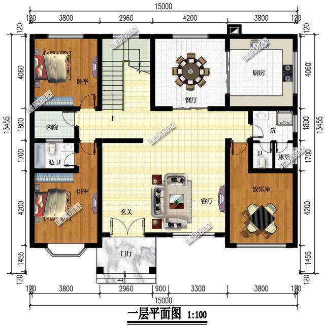 3款農(nóng)村自建房設(shè)計(jì)圖，符合大眾審美觀，以及舒適度