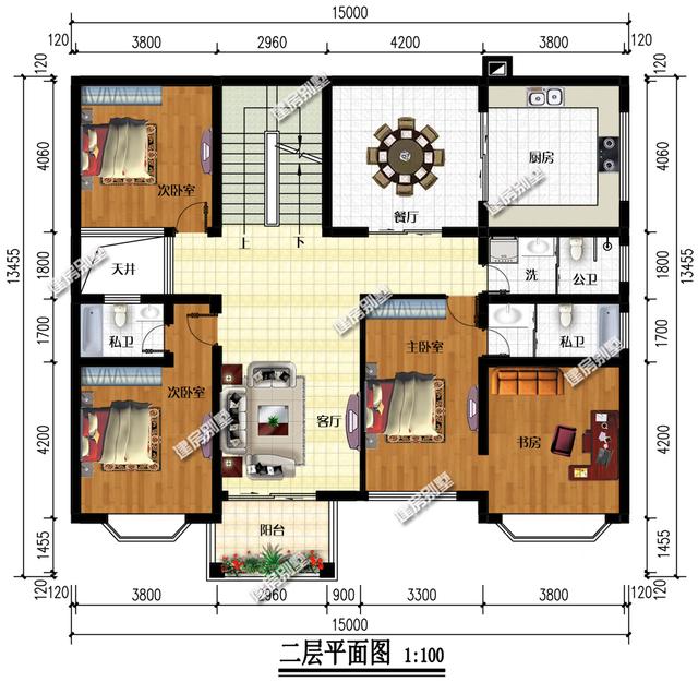 3款農(nóng)村自建房設(shè)計(jì)圖，符合大眾審美觀，以及舒適度