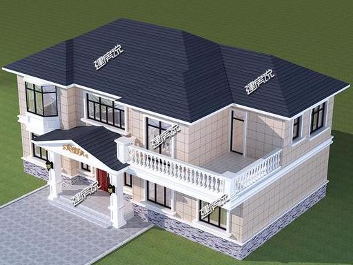 農(nóng)村最漂亮二層別墅設(shè)計圖，漂亮的戶型，一眼就能讓人心動