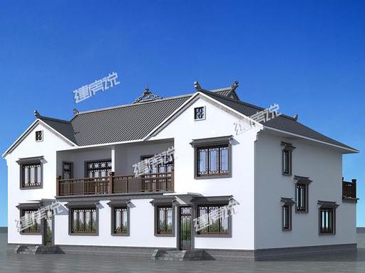 這款中國最美四合院別墅設計圖，別墅占地方正，四平八穩(wěn)，大氣的很