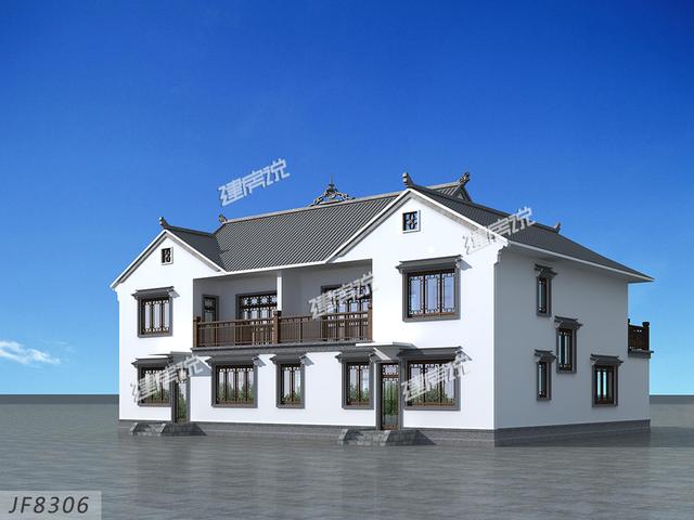 新款中式別墅設(shè)計(jì)圖，中國(guó)最美的別墅，建棟在老家，人人夸你有本事