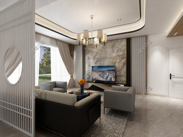 現(xiàn)代兩層農(nóng)村別墅設(shè)計圖，現(xiàn)代別墅太開放家里人接受不了！