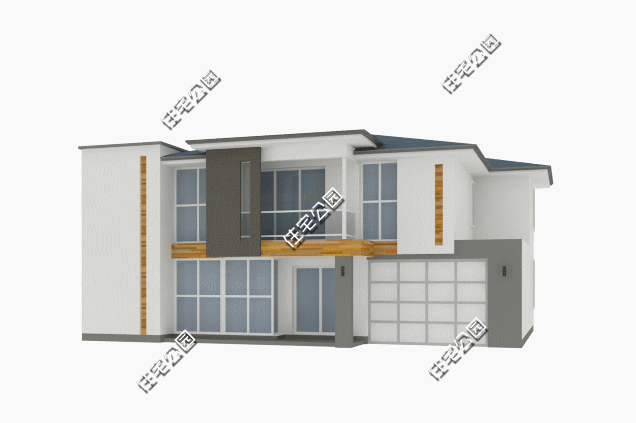 現(xiàn)代兩層農(nóng)村別墅設(shè)計圖，現(xiàn)代別墅太開放家里人接受不了！