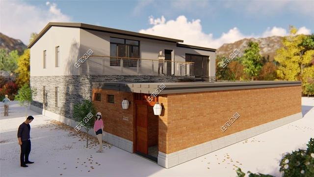 曬曬北京農(nóng)村的養(yǎng)老房及設(shè)計(jì)圖，52萬(wàn)蓋農(nóng)家小院，有塊宅基地就是爽