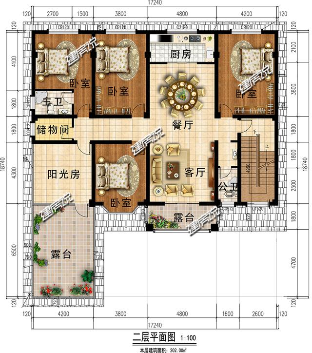 漂亮的二層歐式別墅設(shè)計(jì)圖，蓋在農(nóng)村沒人敢說你土