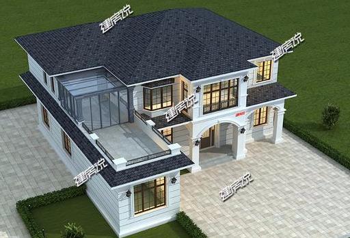 漂亮的二層歐式別墅設(shè)計(jì)圖，蓋在農(nóng)村沒人敢說你土