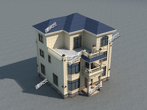 小占地豪宅設(shè)計(jì)圖，家有小宅基地，這樣建房豪華到爆，鄰居見了都說好