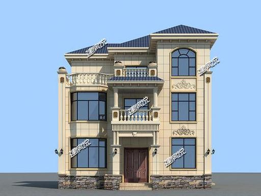 小占地豪宅設(shè)計(jì)圖，家有小宅基地，這樣建房豪華到爆，鄰居見了都說好