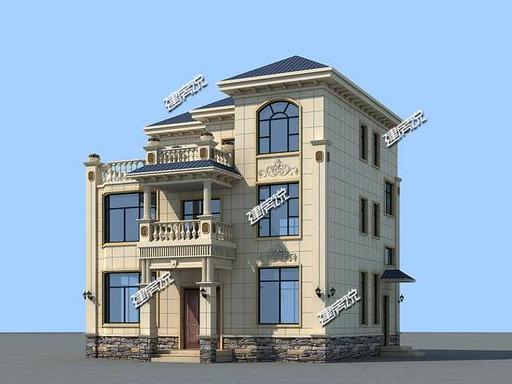 小占地豪宅設(shè)計(jì)圖，家有小宅基地，這樣建房豪華到爆，鄰居見了都說好