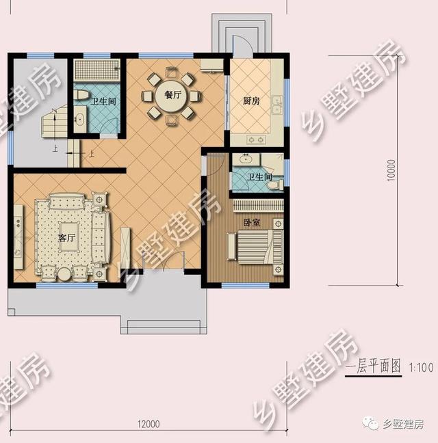 兩層農(nóng)村小別墅設(shè)計圖，簡單大方的實用款才是最適合農(nóng)村自建的