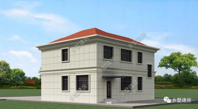 兩層農(nóng)村小別墅設(shè)計圖，簡單大方的實用款才是最適合農(nóng)村自建的