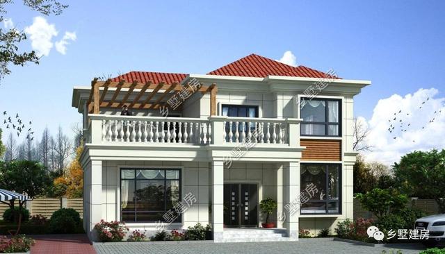 兩層農(nóng)村小別墅設(shè)計圖，簡單大方的實用款才是最適合農(nóng)村自建的