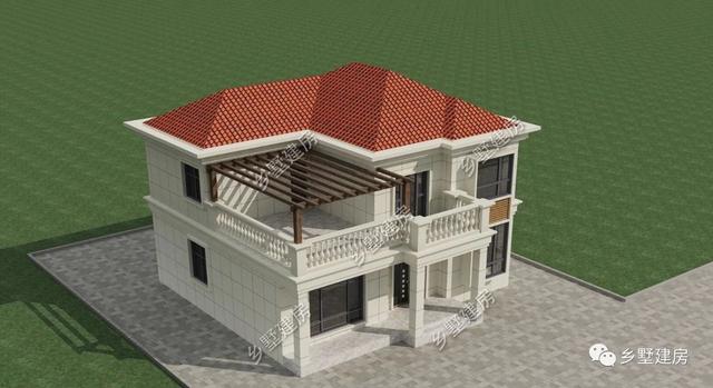 兩層農(nóng)村小別墅設(shè)計圖，簡單大方的實用款才是最適合農(nóng)村自建的