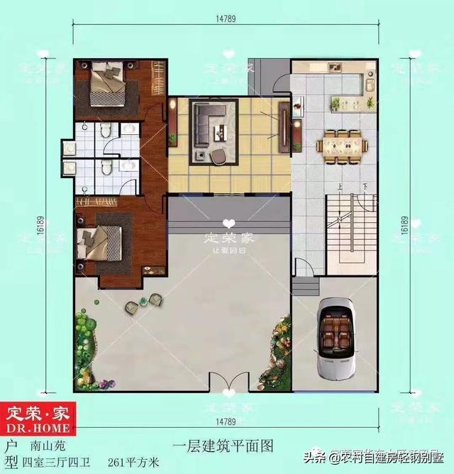 8套中式風(fēng)格農(nóng)村別墅設(shè)計圖，經(jīng)濟(jì)舒適又好看