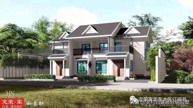 8套中式風(fēng)格農(nóng)村別墅設(shè)計圖，經(jīng)濟(jì)舒適又好看