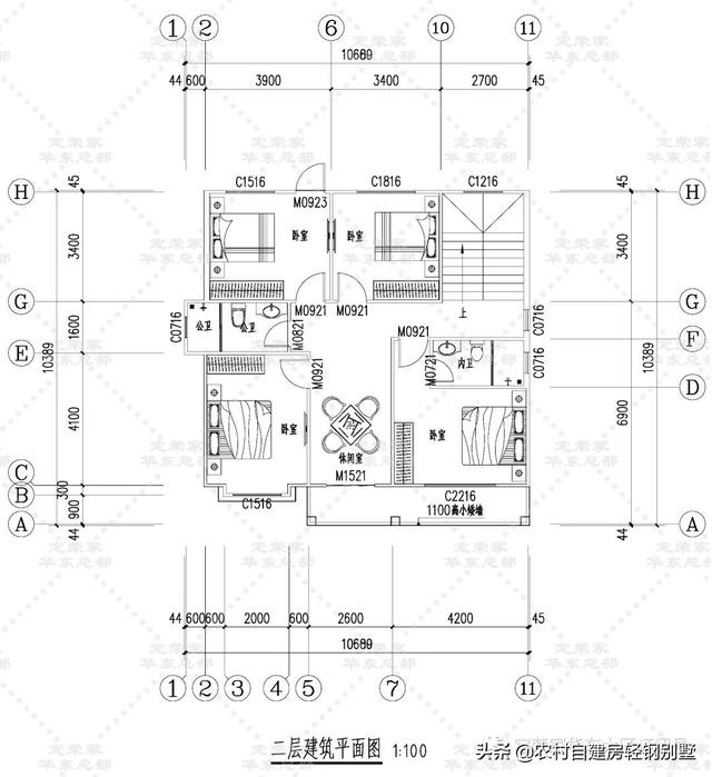 8套中式風(fēng)格農(nóng)村別墅設(shè)計圖，經(jīng)濟(jì)舒適又好看