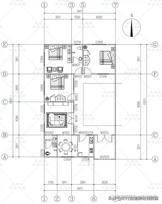8套中式風(fēng)格農(nóng)村別墅設(shè)計圖，經(jīng)濟(jì)舒適又好看