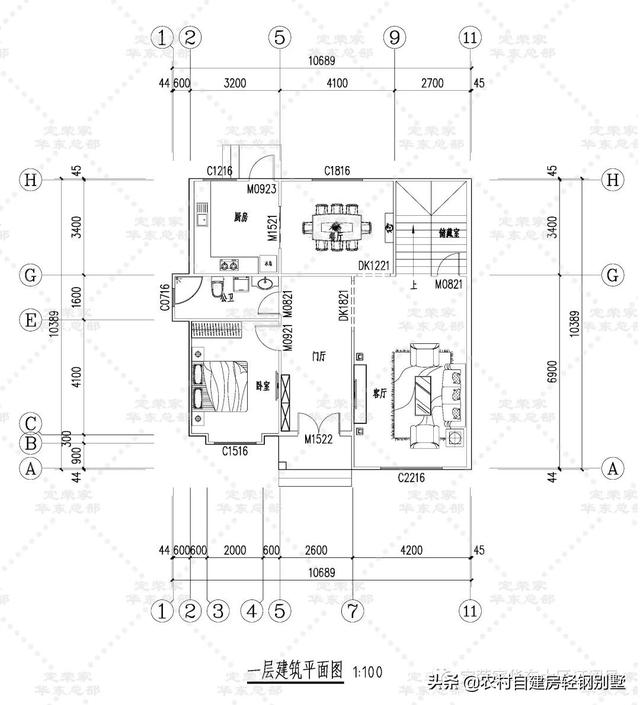 8套中式風(fēng)格農(nóng)村別墅設(shè)計圖，經(jīng)濟(jì)舒適又好看