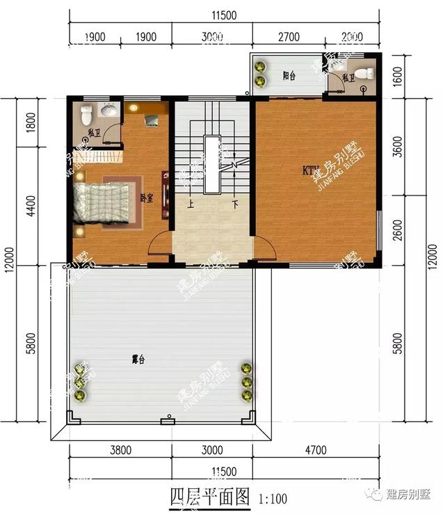 兩棟尺寸相近的四層農(nóng)村別墅設(shè)計(jì)圖，戶型通透，都是好戶型