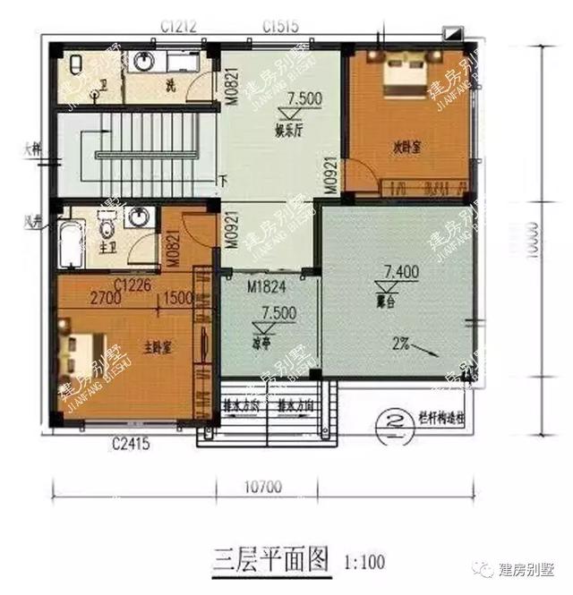 三層自建房設(shè)計(jì)圖，占地面積120左右，戶型設(shè)計(jì)合理，布局好