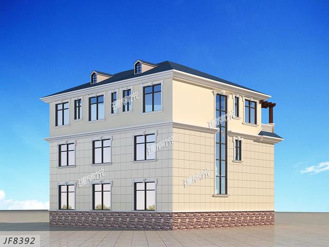 三層歐式別墅設(shè)計圖，漂亮又實用，這款戶型一直以來是深受大眾歡迎