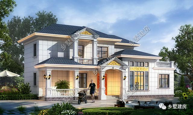 三層歐式別墅設(shè)計圖，在農(nóng)村蓋一棟養(yǎng)老生活樂逍遙