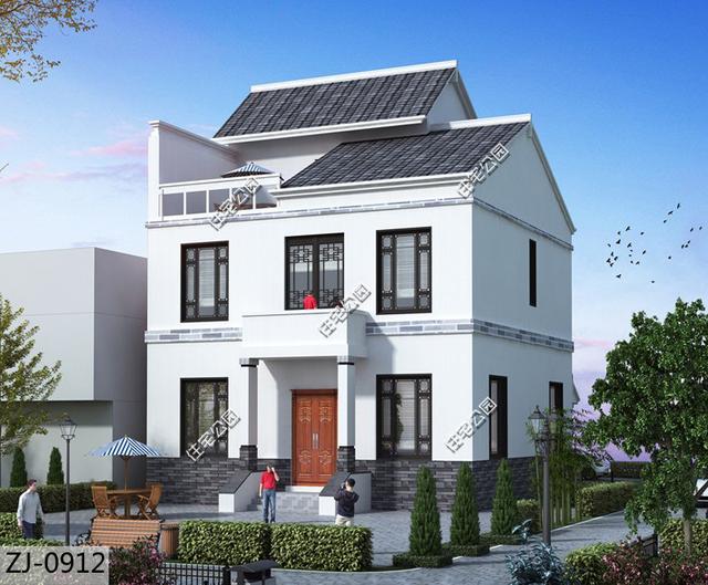 7款在農(nóng)村超受歡迎的新中式別墅設(shè)計(jì)圖，在村里建一棟都能成為村里的焦點(diǎn)。