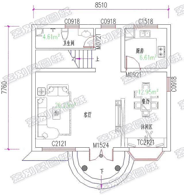 占地僅70平米的二層半三層別墅設(shè)計(jì)圖，合理利用空間，創(chuàng)造舒適的小別墅生活。