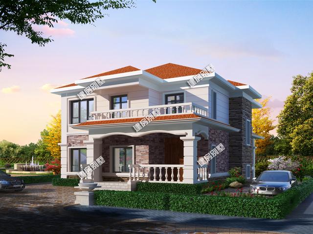 3棟農(nóng)村小別墅設(shè)計(jì)圖，合理充分利用空間，小宅基地的福音。