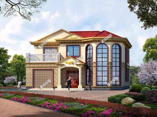 3棟農(nóng)村小別墅設(shè)計(jì)圖，合理充分利用空間，小宅基地的福音。