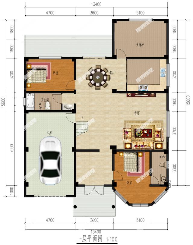 3棟農(nóng)村小別墅設(shè)計(jì)圖，合理充分利用空間，小宅基地的福音。