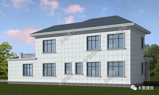 28萬農(nóng)村二層歐式別墅，低調(diào)奢華上檔次，農(nóng)村建房必不可少！