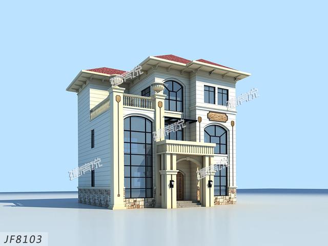 占地120平三層農(nóng)村自建房，光主體就花了30萬！你說值不值？