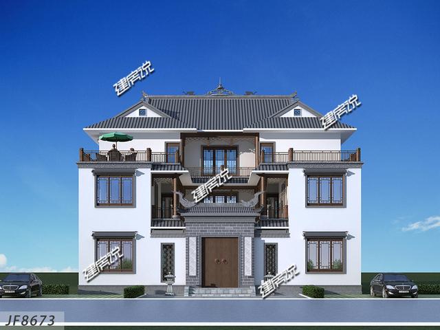 最受歡迎的中式經(jīng)典四合院，70萬蓋一棟，享受山水田園的生活！