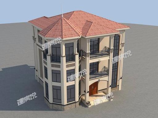 花60萬建的豪宅，在村里只能算是普通家庭，在村里還排不上名次。